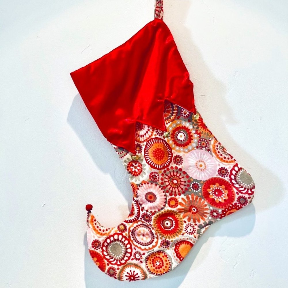 Handmade Christmas stocking